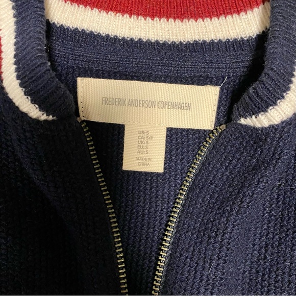 Frederik Anderson Zip-Up Sweater - Picture 3 of 3